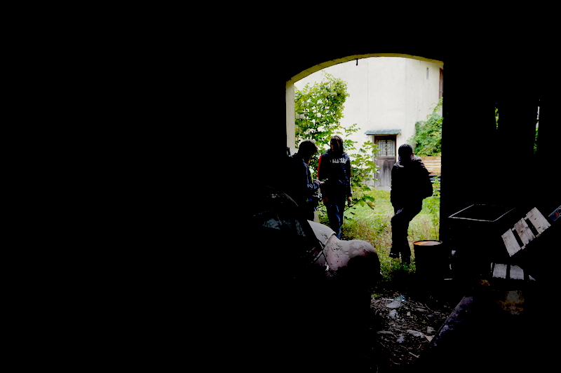 Une infiltration urbex en groupe