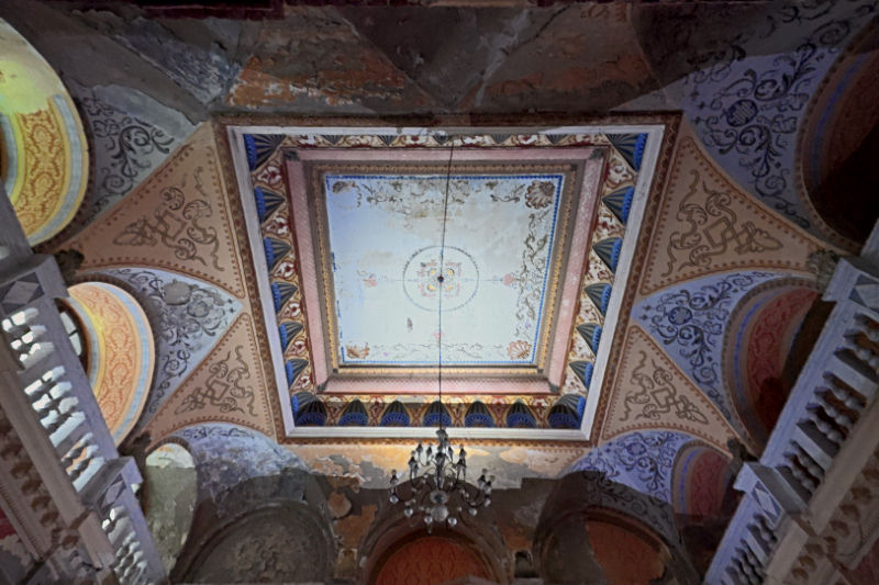 Voûte hall principal bains neptune