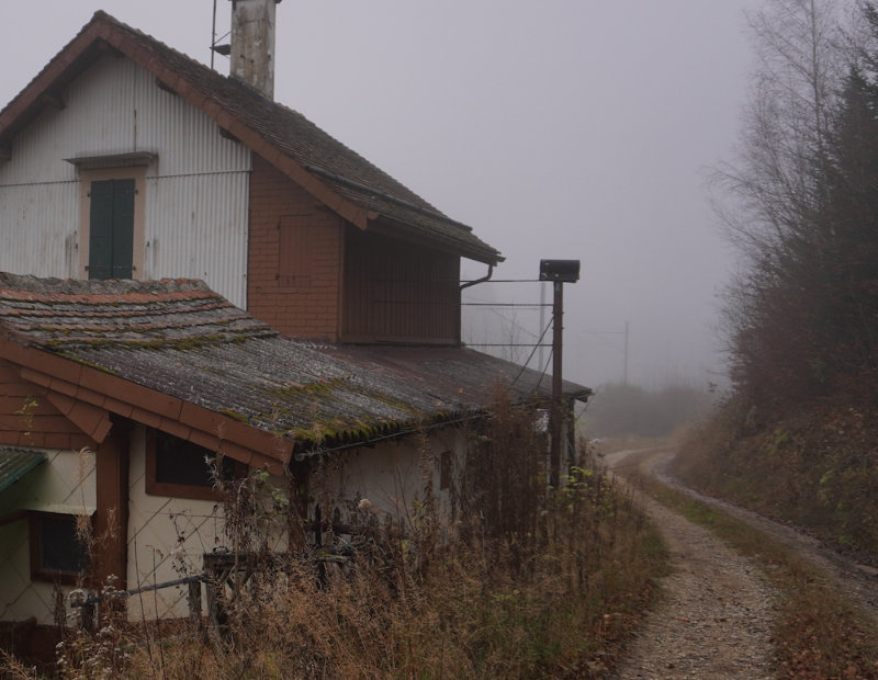 brouillard lieu abandonné