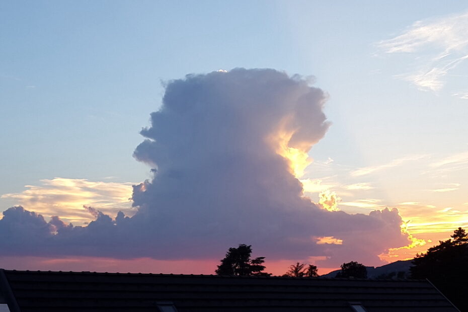 Cumulonimbus en approche