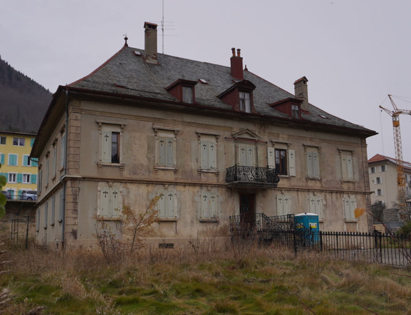 maison de maître abandonnée